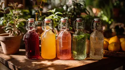 Five Creative Ways to Use Glass Juice Bottles for Sustainable Living and Home Decor
