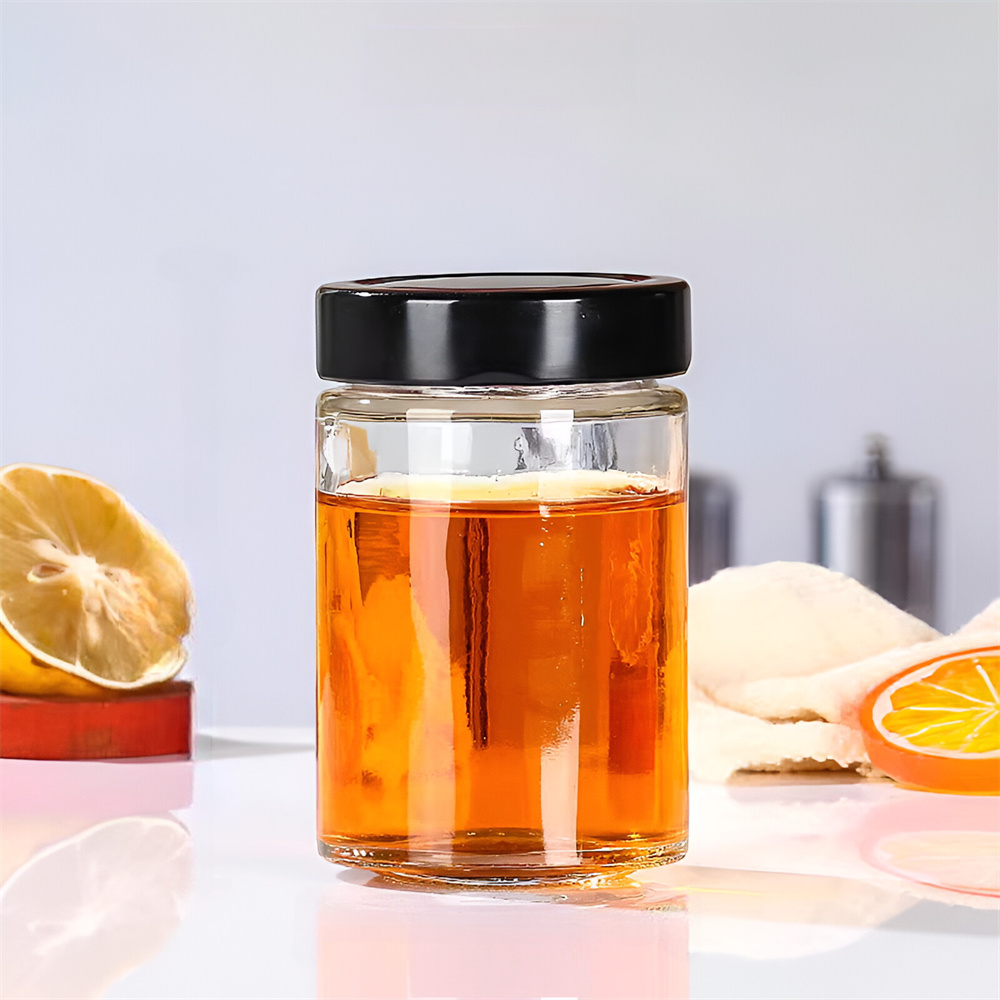 High Cover Glass Bottle Food Grade Sealed Jar Chil03.jpg