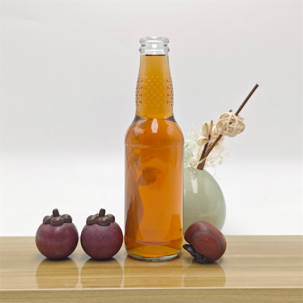 Glass Soda Bottle Non-Slip Glass Beverage Bottle B05.jpg